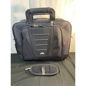 Samsonite Top Load Laptop Case Black Bag Model 570 Multi-Pocket Black, Pre-owned